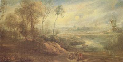 Peter Paul Rubens Landscape with a Bird-Catcher (mk05) oil painting image